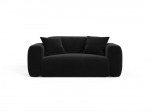 Dvivietė sofa Micadoni Strino, Black
