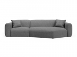 L formos mink&scaron;tas kampas Micadoni Home Strino, Grey