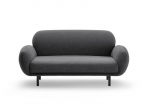 Dvivietė sofa Micadoni Poppy, Dark Grey