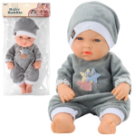 Lėlė su pižama ir kepure, 30 cm