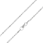 Sidabrinė grandinėlė moterims "Bead" Brasco 57452