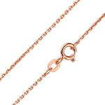 Paauksuota sidabrinė grandinėlė moterims "Anchor" Brasco 62651, 45