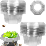 Apsauginiai Žiedai Nuo Sraigių Skaidrūs 24 Cm 10 Vnt.