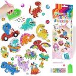 Deimantinė mozaika 3d Dinozaurai 5+ kūrybiniams darbams