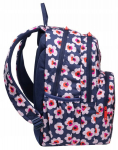 Coolpack Rider kuprinė paaugliams, 27l, gėlės, rožinė