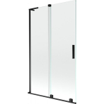 Vonios sienelė Mexen Velar L, 110 x 150 cm, Black/Transparent