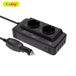 Įtampos keitiklis 200W, 12V į 230V, su USB prievadais