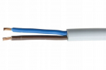 Elpar Omy 300/300v 2x1,5 mm&sup2; baltas lankstus laidas