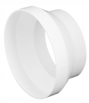 Reduktorius ventiliacijos ortakio 125/120 mm plastiko
