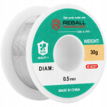 Reball Technology litavimo alavas su fluxu Sn63pb37 0.5mm 30g