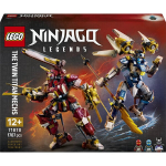 LEGO&reg; NINJAGO&reg; Du robotai-titanai veiksmo figūrėlės 71870