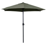 Lauko skėtis, ⌀ 300 x 280 cm, tamsiai žalias