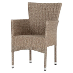 Pintas lauko fotelis "Tilda", rusvas