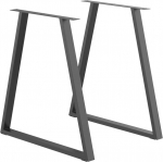 Stalo kojos HOMCOM, 2 vnt. rinkinys, pramoninio stiliaus plienas, 70x5x72 cm, juodos