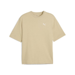 PUMA laisvalaikio mar&scaron;kinėliai vyrams PUMA WARDROBE ESS Boxy Tee Pebble Path - 62964583, smėlio spalvos