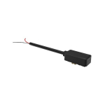 MasterLED bėginės sistemos Luxo 48V jungtis/galinis dangtelis 3840, juodas
