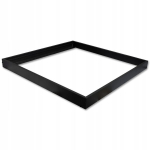 Tvirtinimo rėmas MasterLED 60x60, juodos spalvos LED panelės priedas