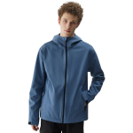 Vyri&scaron;ka softshell striukė 4F M324 džinsinė 4FWSS25TSOFM324 32S