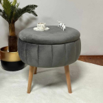 Pufas Berlin Babyface, antracito spalvos