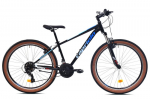 Kalnų dviratis Capriolo Oxygen 21HT, 27.5", juodas/mėlynas