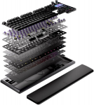 Corsair Galleon 100 SD Gaming Keyboard, Full-Size, Built-in Stream Deck, Hot-Swap, DE - Black