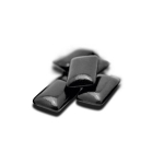 Dantis balinanti kramtomoji guma Curaprox Black is White N12 17 g