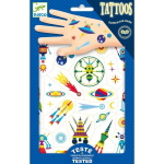 Tatuiruotės - Erdvė Djeco, DJ09590, 50 vnt.