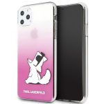 Telefono dėklas Karl Lagerfeld KLHCN65CFNRCPI iPhone 11 Pro Max hardcase pink Choupette Fun