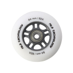Ratukai riedučiams Nils Extreme 84x24 mm, 82A, balti, 4 vnt