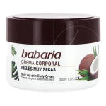 Kūno kremas su kokosu Babaria, 200 ml