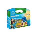 PLAYMOBIL 9323 Kaimai, Sportas ir Veikla, 2 personažai, palapinė, kanoja ir priedai, 32 dalys, Nuo 4 metų