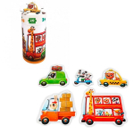Dėlionė 5-1 Automobiliai Puzzlika