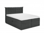 Lova Mazzini Beds Echaveria 140x200 cm, tamsiai pilka