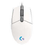 Logitech G203, balta