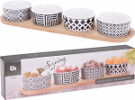 Excellent Houseware serviravimo indelių rinkinys, 5 dalių