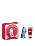 Rinkinys Carolina Herrera 212 Heroes: EDT vyrams 90 ml + du&scaron;o želė 100 ml