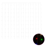 LED lempučių užuolaida, 3x3 m
