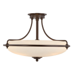 Lubinis &scaron;viestuvas Elstead Lighting Griffin QZ-GRIFFIN-SFM-PN