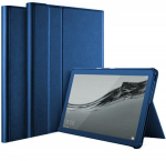 Dėklas Folio Cover Samsung Tab A9 8.7 tamsiai mėlynas