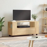 Televizoriaus spintelė vidaXL, 102x34,5x43 cm, ruda