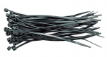 Vorel Kabelių tvirtinimas 73898, 8.0x500mm, 50vnt., juodas, PA6.6UL P4V2, 54kg, 130mm, -20~+80˚C, 300Kv/mm
