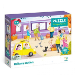 Dėlionė Dodo Traukinių stotis, 60 det.