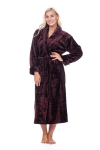 Chalatas moterims Elite Bamboo, raudonas