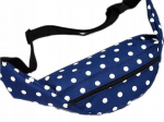 Juosmens rankinė Dots, mėlyna