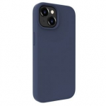 Evelatus Premium Magsafe Soft Touch silikoninis dėklas Apple iPhone 15 Midnight Blue