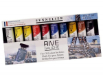 Aliejiniai dažų rinkinys Sennelier Rive Gauche 10x21ml