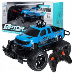 Radijo bangomis valdomas automobilis AIG Raptor, mėlynas