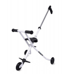 Sulankstomas triratukas Micro Trike, baltas