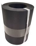 Tvoros juosta Bauswern Rombas, 20,4 x 0,19 m (630 g/m&sup2;). Pilka