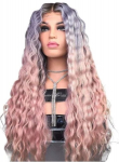 Perukas W94, 75cm, violetinis